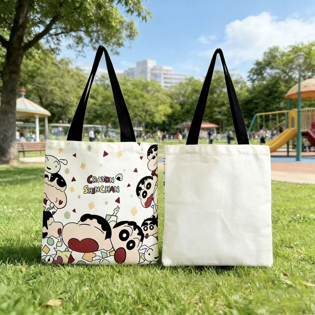กระเป๋าผ้าแคนวาสลายชินจัง ปี 2 - Women'S Bags Handbags บทวิจารณ์และราคา
