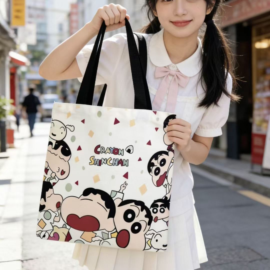 กระเป๋าผ้าแคนวาสลายชินจัง ปี 2 - Women'S Bags Handbags บทวิจารณ์และราคา